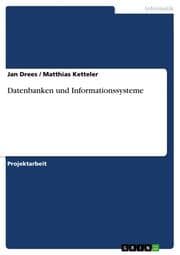 Cover von Datenbanken und Informationssysteme