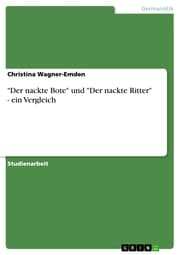 Cover von 'Der nackte Bote' und 'Der nackte Ritter' - ein Vergleich