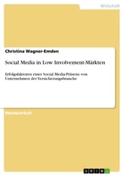 Cover von Social Media in Low Involvement-Märkten
