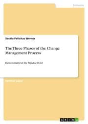 Cover von The Three Phases of the Change Management Process