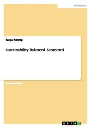 Cover von Sustainability Balanced Scorecard