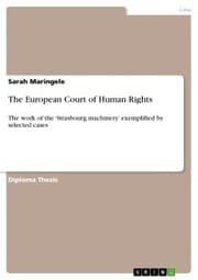 Cover von The European Court of Human Rights