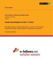 Cover von Soziale Gerechtigkeit im Film 'In Time'