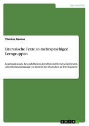 Cover von Literarische Texte in mehrsprachigen Lerngruppen