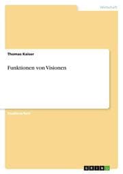 Cover von Funktionen von Visionen