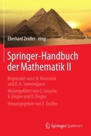 Cover von Springer-Handbuch der Mathematik II
