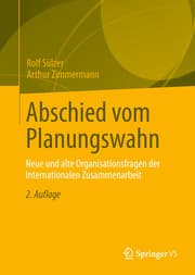 Cover von Abschied vom Planungswahn