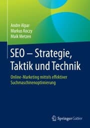 Cover von SEO - Strategie, Taktik und Technik