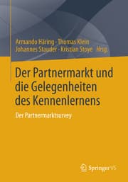 Cover von Der Partnermarkt und die Gelegenheiten des Kennenlernens