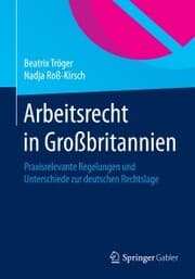 Cover von Arbeitsrecht in Großbritannien