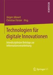 Cover von Technologien für digitale Innovationen