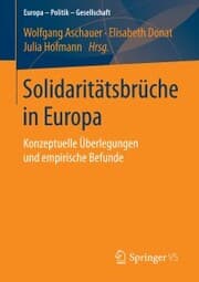 Cover von Solidaritätsbrüche in Europa