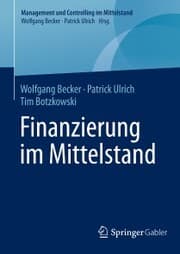 Cover von Finanzierung im Mittelstand