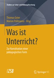 Cover von Was ist Unterricht?