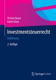Cover von Investmentsteuerrecht