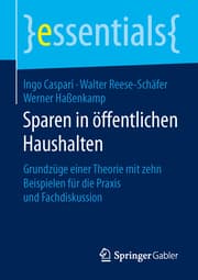 Cover von Sparen in öffentlichen Haushalten