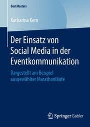 Cover von Der Einsatz von Social Media in der Eventkommunikation