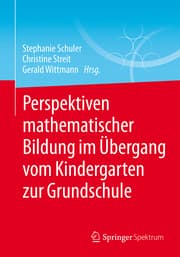 Cover von Perspektiven mathematischer Bildung im Übergang vom Kindergarten zur Grundschule