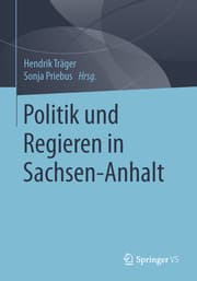 Cover von Politik und Regieren in Sachsen-Anhalt