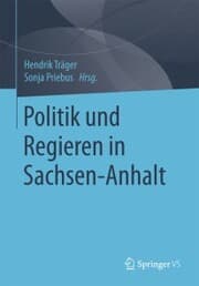 Cover von Politik und Regieren in Sachsen-Anhalt