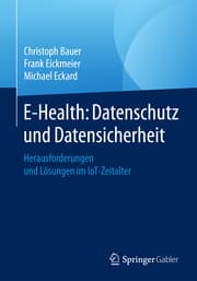 Cover von E-Health: Datenschutz und Datensicherheit