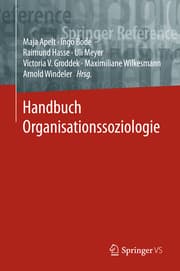 Cover von Handbuch Organisationssoziologie