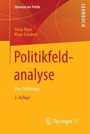 Cover von Politikfeldanalyse