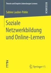 Cover von Soziale Netzwerkbildung und Online ¿Lernen