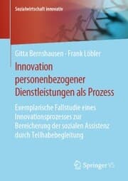 Cover von Innovation personenbezogener Dienstleistungen als Prozess