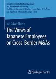 Cover von The Views of Japanese Employees on Cross-Border M&As