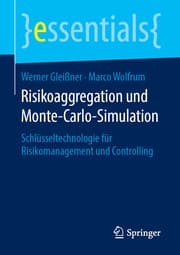 Cover von Risikoaggregation und Monte-Carlo-Simulation