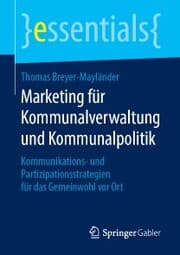 Cover von Marketing für Kommunalverwaltung und Kommunalpolitik