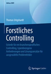 Cover von Forstliches Controlling