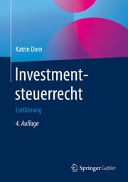 Cover von Investmentsteuerrecht