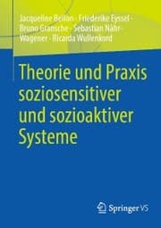Cover von Theorie und Praxis soziosensitiver und sozioaktiver Systeme
