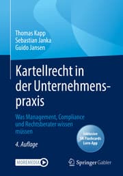 Cover von Kartellrecht in der Unternehmenspraxis