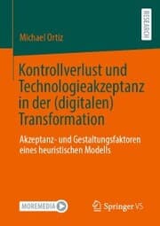 Cover von Kontrollverlust und Technologieakzeptanz in der (digitalen) Transformation