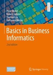 Cover von Basics in Business Informatics