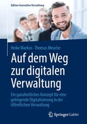 Cover von Auf dem Weg zur digitalen Verwaltung