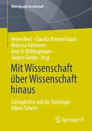 Cover von Mit Wissenschaft über Wissenschaft hinaus