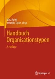 Cover von Handbuch Organisationstypen