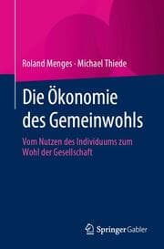 Cover von Die Ökonomie des Gemeinwohls