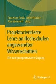 Cover von Projektorientierte Lehre an Hochschulen angewandter Wissenschaften
