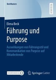 Cover von Führung und Purpose