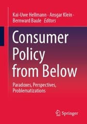 Cover von Consumer Policy from Below