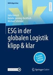 Cover von ESG in der globalen Logistik klipp & klar