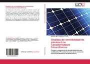 Cover von Análisis de sensibilidad de parámetros característicos fotovoltaicos