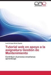 Cover von Tutorial web en apoyo a la asignatura Gestión de Mantenimiento