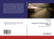 Cover von Research in Forest Soils - A Review