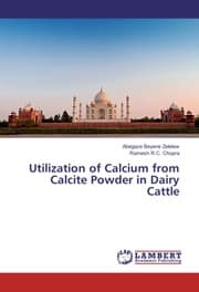 Cover von Utilization of Calcium from Calcite Powder in Dairy Cattle